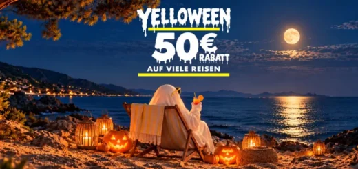 Zu Halloween bekommst du einen 50€ Gutschein von Corsica Ferries für deine Fährbuchung.