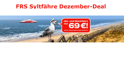 FRS Syltfähre Dezember-Deal.
