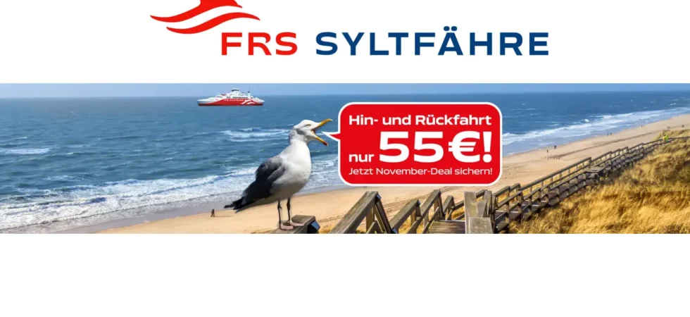 FRS Syltfähre November-Deal.