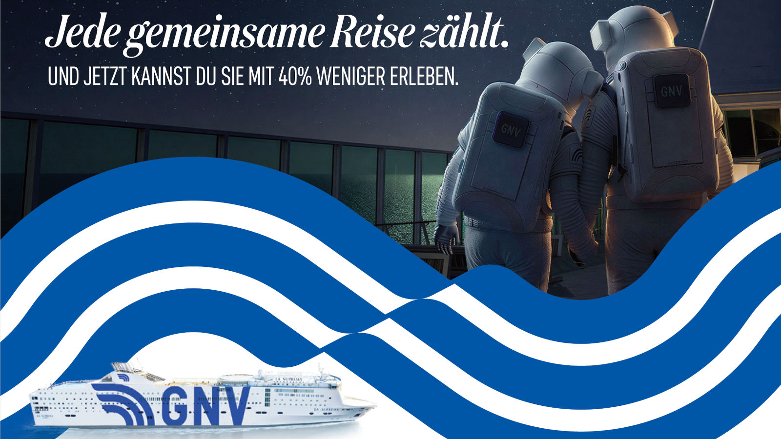 GNV Valentinstag-Angebot mit 40% Ermäßigung auf Fährüberfahrten