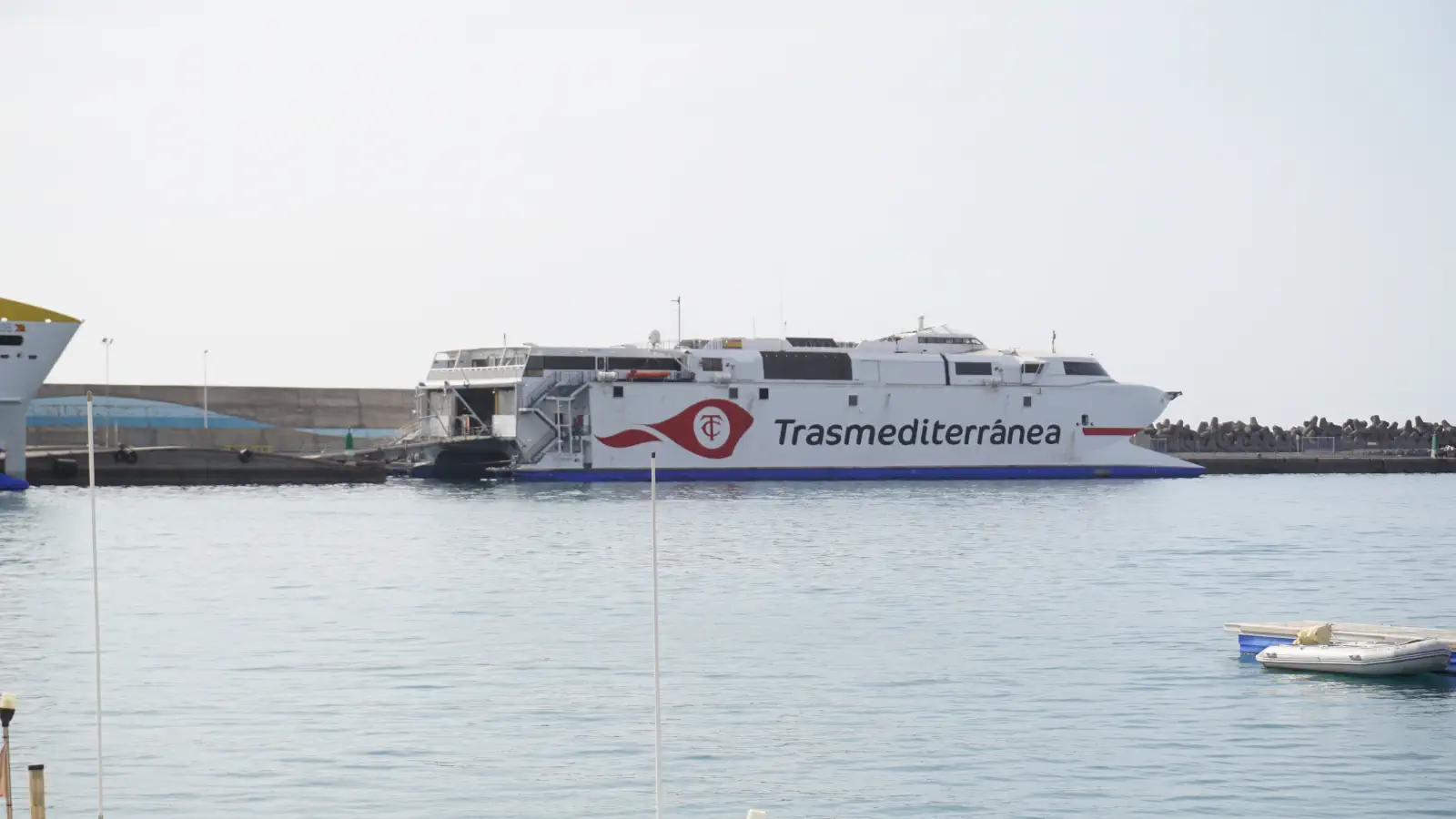 Die Trasmediterranea Fähre Villa da Agaete