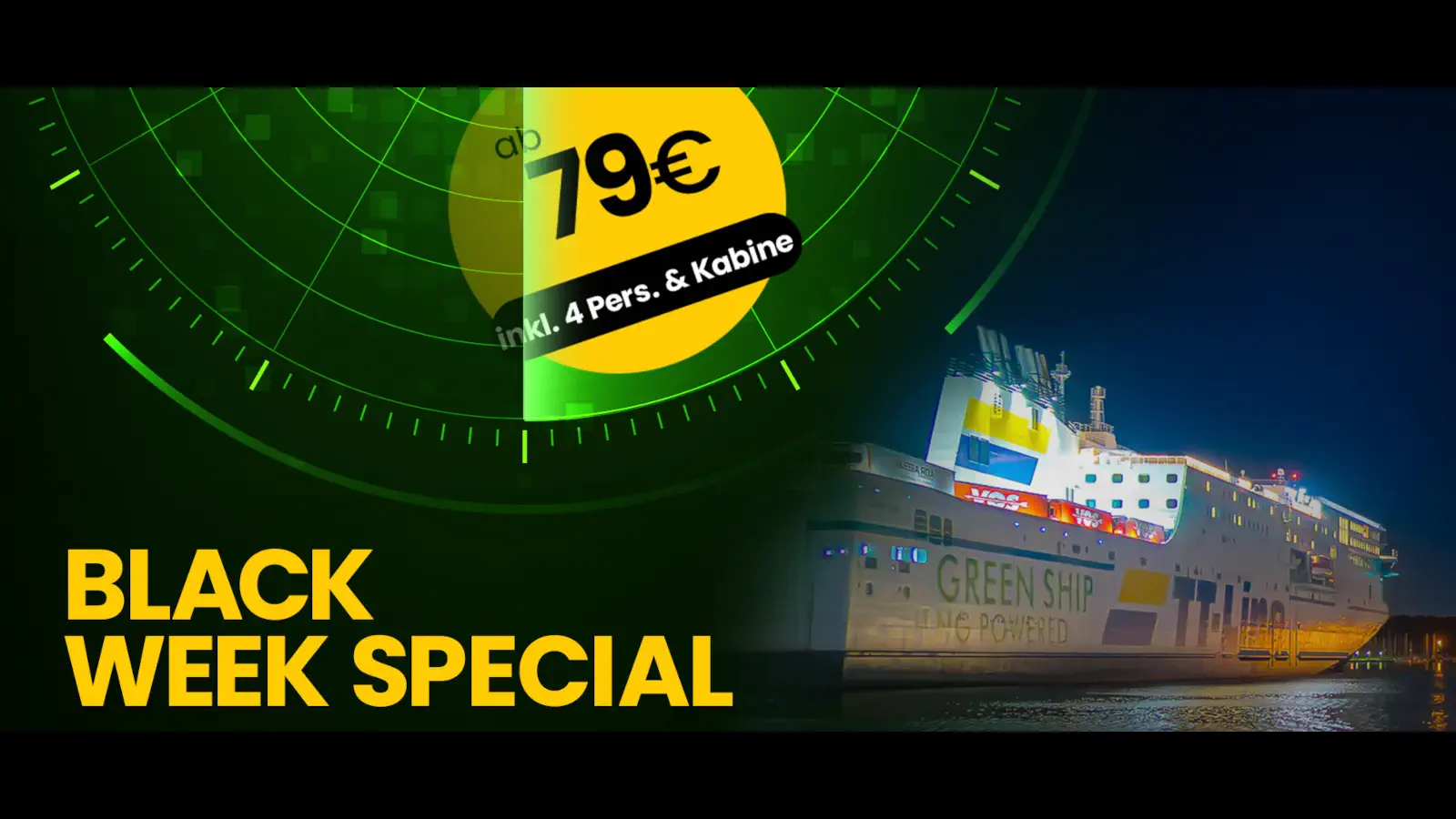 TT-Line Black Friday Angebote zur TT Black Week 2024