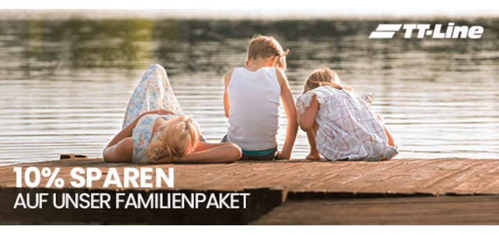TT-Line Familienangebot - 10% Rabatt auf Fähren nach Schweden