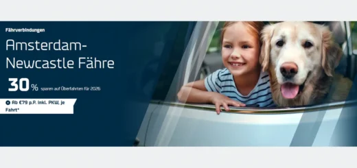 DFDS Frühbucherangebot 2026 - 30% Rabatt auf Fährverbindungen