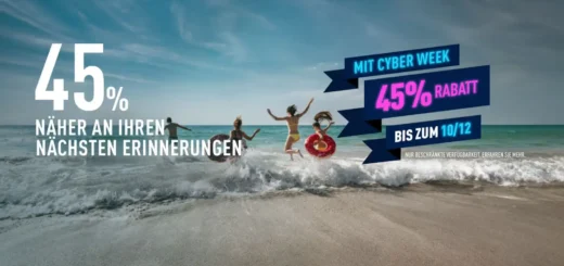 GNV Cyber Week 2024 mit 45% Rabatt