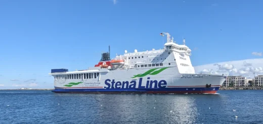 Die Stena Line Fähre Stena Vinga.