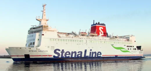 Die Stena Line Fähre Stena Nautica.