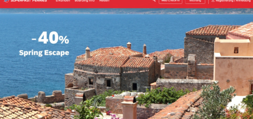 Superfast Ferries Rabatt nach Griechenland