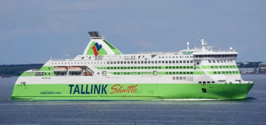 Die Tallink Silja Fähre Star ist auf der Route Tallinn-Helsinki-Tallinn im Einsatz.